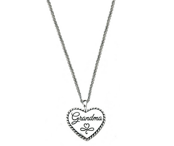 Grandma Heart Pendant Necklace