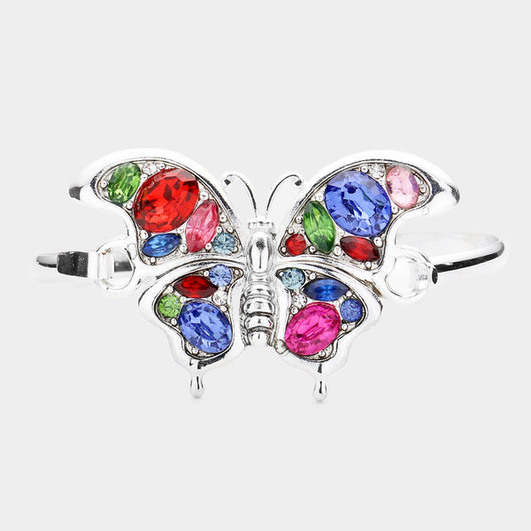 Butterfly Stone Hook Bracelet