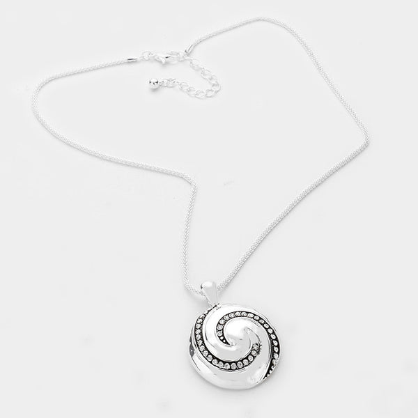 Filigree Swirl Necklace Set
