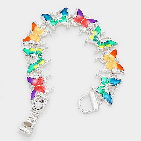 Spring Butterfly Bracelet