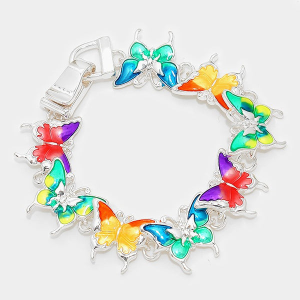 Spring Butterfly Bracelet
