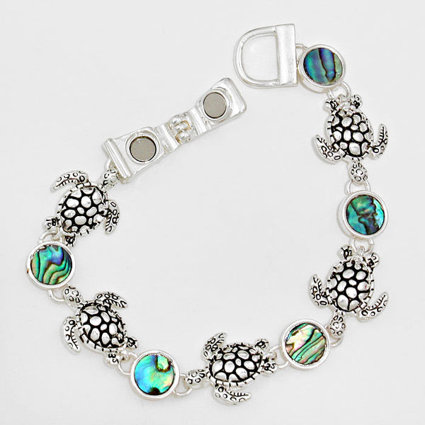 Abalone Turtle Bracelet