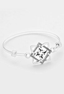 Celtic Knot Bangle Bracelet - Bedazzled By Jeanelle - 1